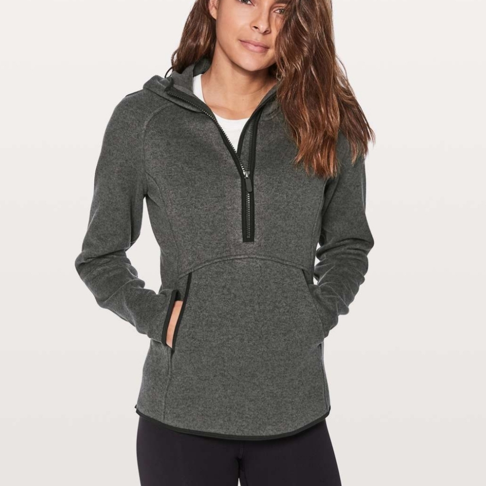 Lululemon Fleece and Thank you fleece pullover sweater